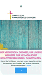 Mobile Screenshot of evanggmunden.at